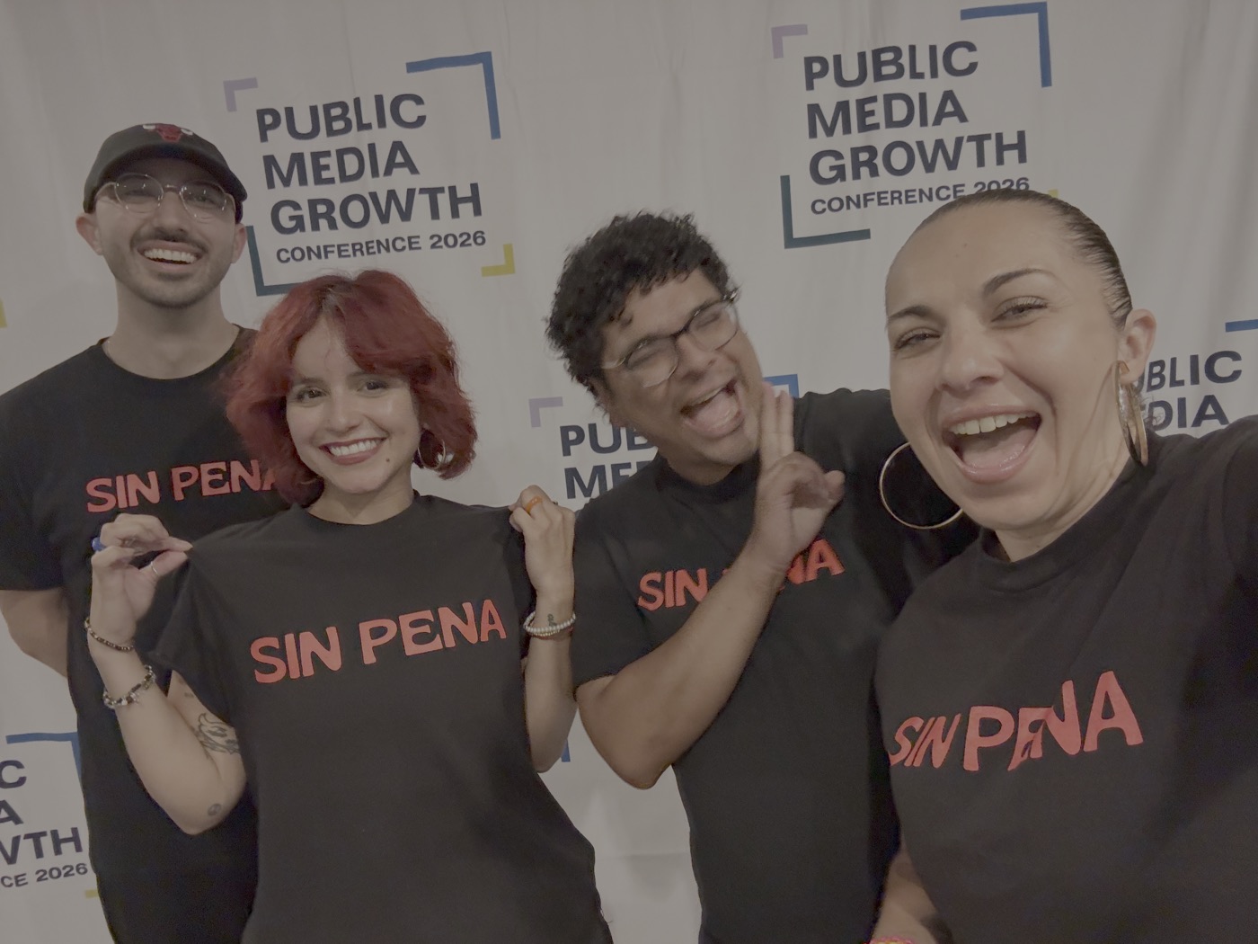 BIS teaching artists at the Public Media Growth Conference 2026